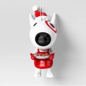 Target Bullseye Dog 2025 Christmas Holiday Ornament from Wondershop New!